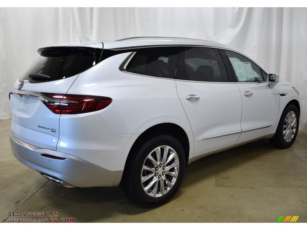 2018 Enclave Essence AWD - White Frost Tricoat / Brandy photo #2