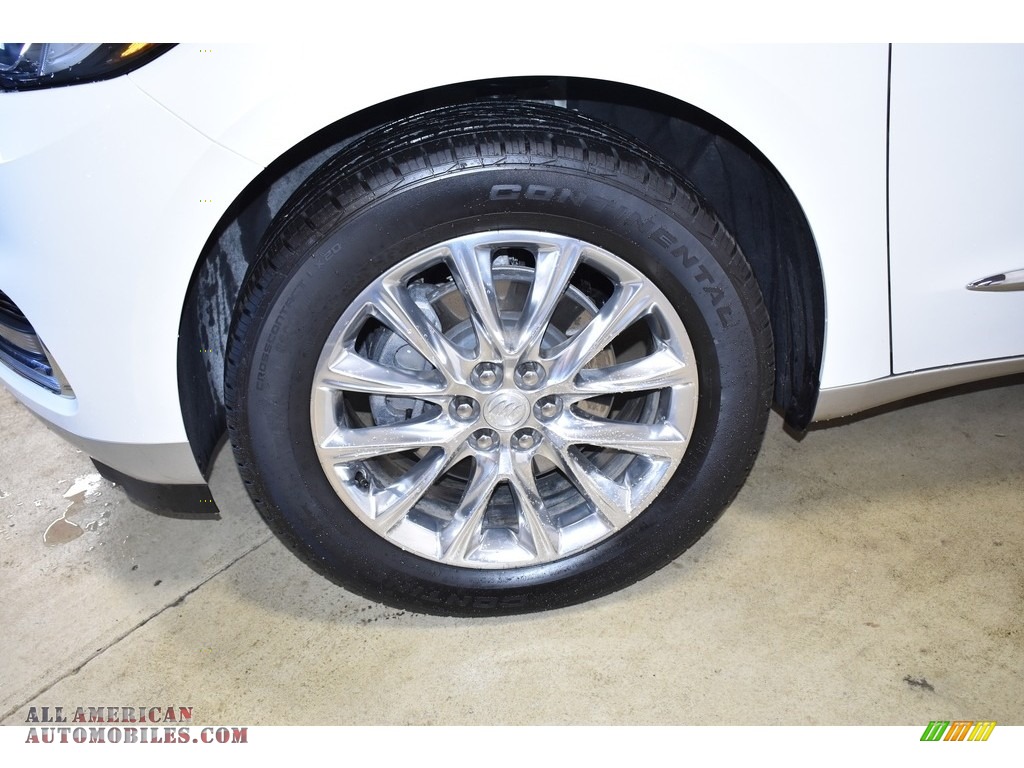2018 Enclave Essence AWD - White Frost Tricoat / Brandy photo #5