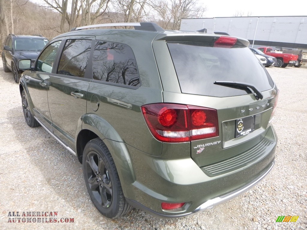 2019 Journey Crossroad AWD - Olive Green Pearl / Black photo #3