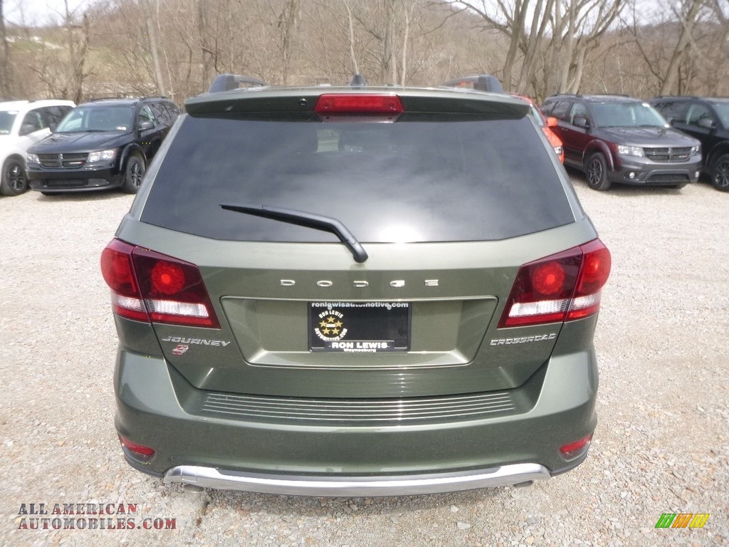 2019 Journey Crossroad AWD - Olive Green Pearl / Black photo #4