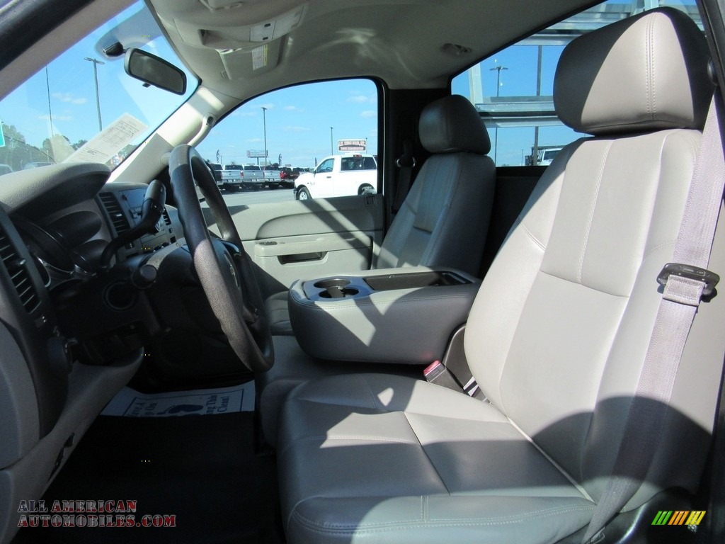 2014 Silverado 2500HD WT Regular Cab - Summit White / Dark Titanium photo #15
