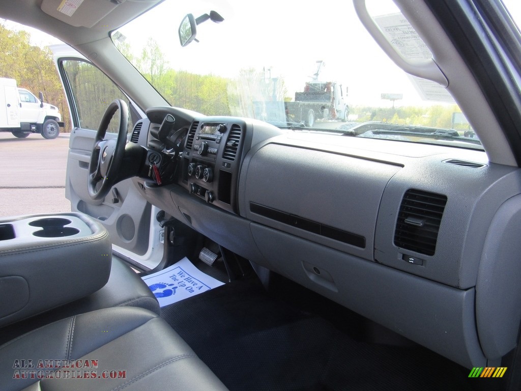 2014 Silverado 2500HD WT Regular Cab - Summit White / Dark Titanium photo #23