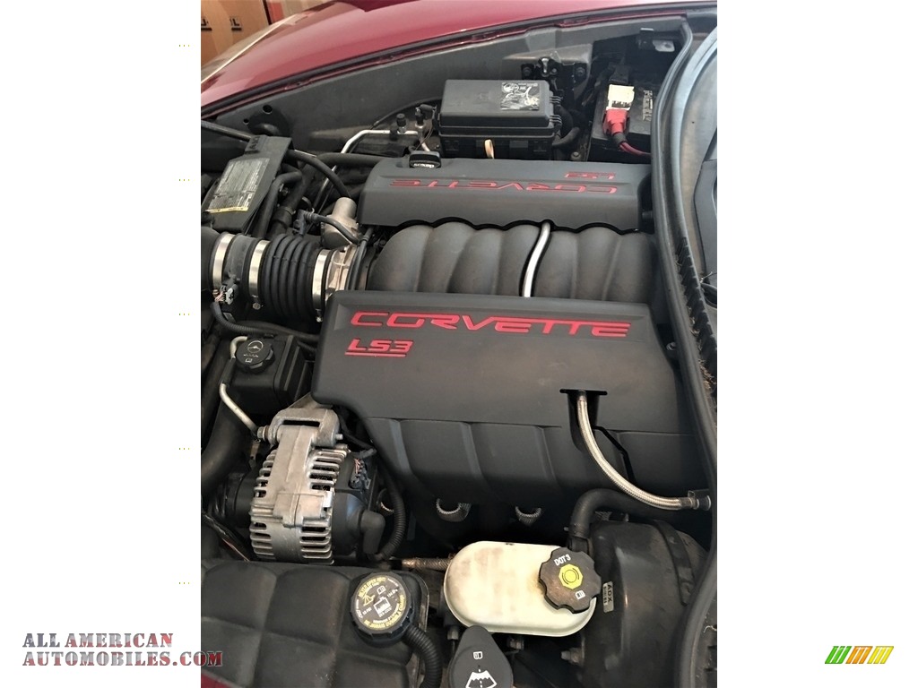 2007 Corvette Coupe - Monterey Red Metallic / Cashmere photo #12