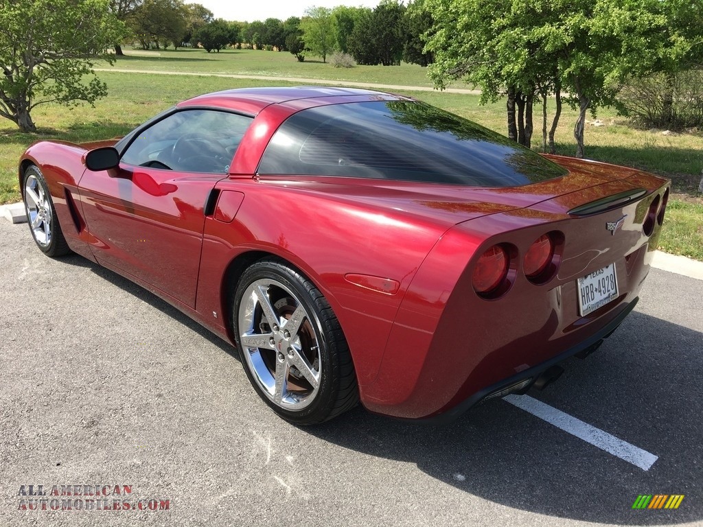 2007 Corvette Coupe - Monterey Red Metallic / Cashmere photo #18