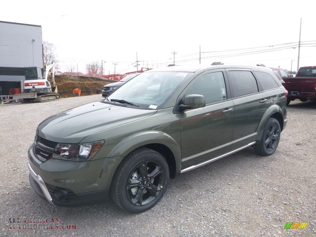 2019 Journey Crossroad AWD - Olive Green Pearl / Black photo #1