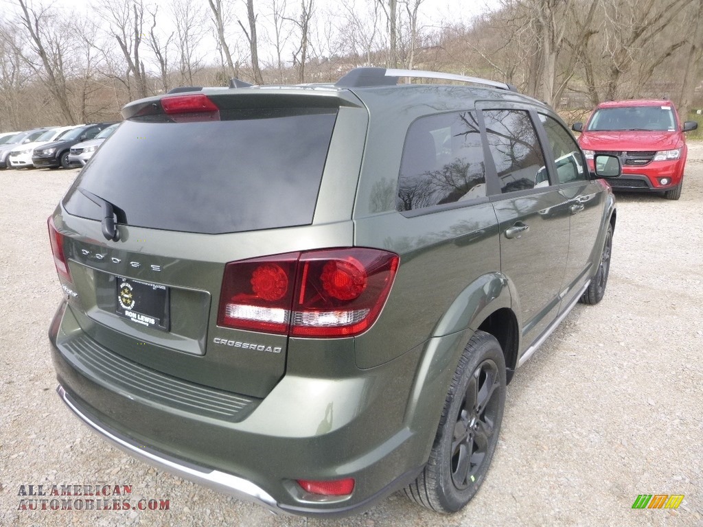 2019 Journey Crossroad AWD - Olive Green Pearl / Black photo #5