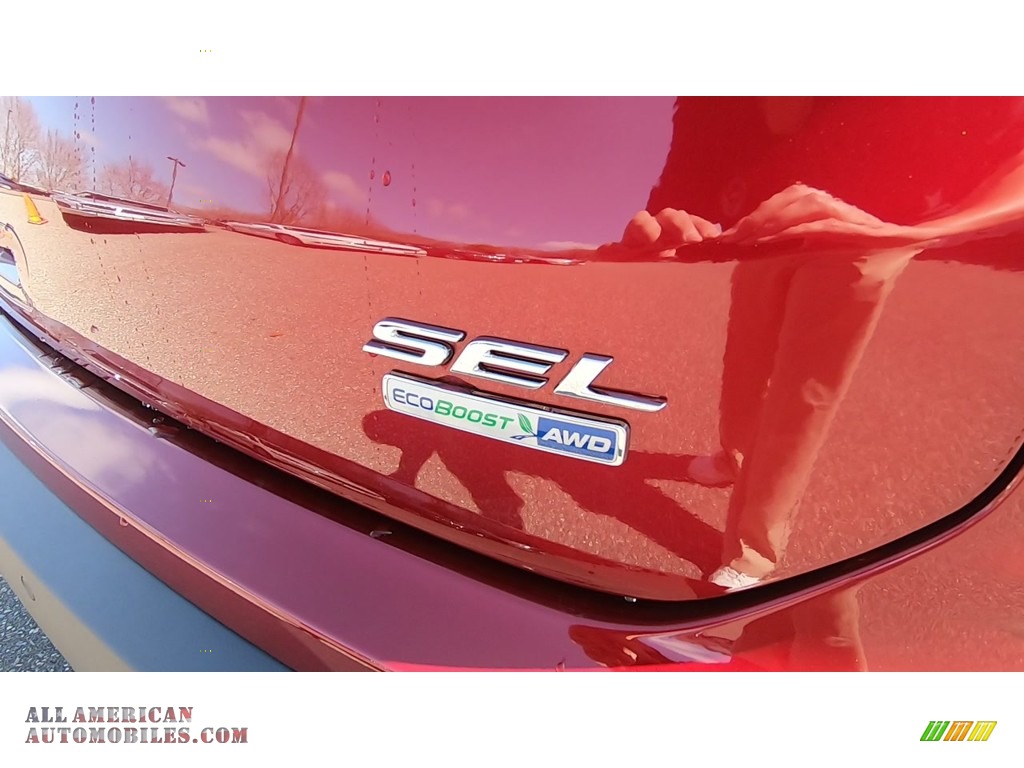 2019 Edge SEL AWD - Ruby Red / Ebony photo #9
