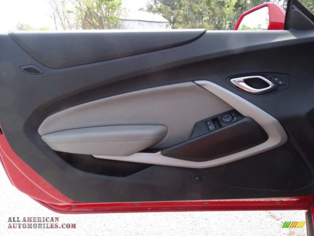 2019 Camaro LT Coupe - Red Hot / Medium Ash Gray photo #12