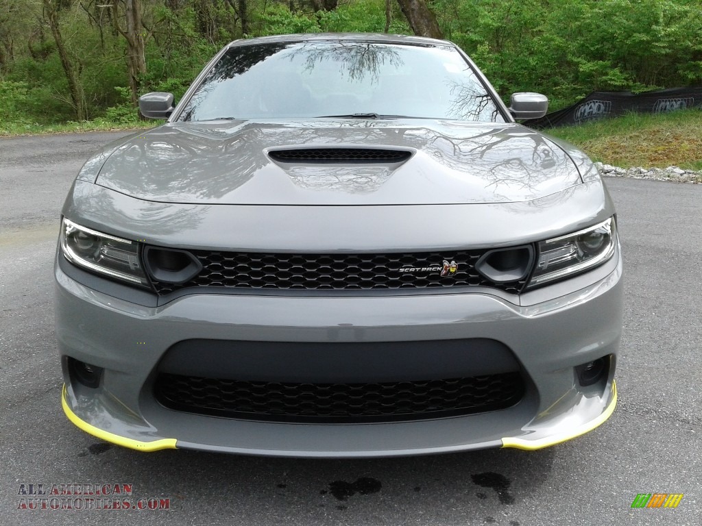 2019 Charger R/T Scat Pack - Destroyer Gray / Black photo #3