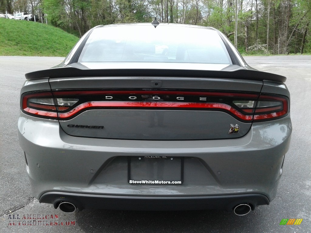 2019 Charger R/T Scat Pack - Destroyer Gray / Black photo #6