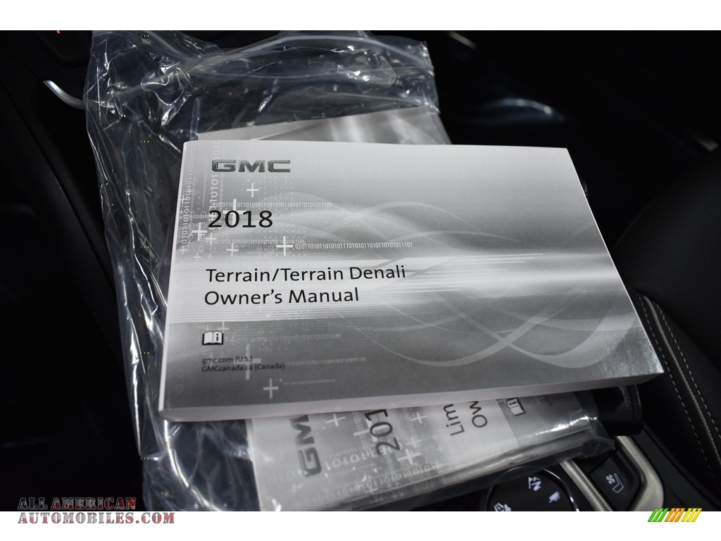 2018 Terrain Denali AWD - Blue Steel Metallic / ­Jet Black photo #16