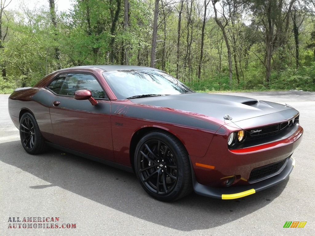 2018 Challenger T/A 392 - Octane Red Pearl / Black photo #4
