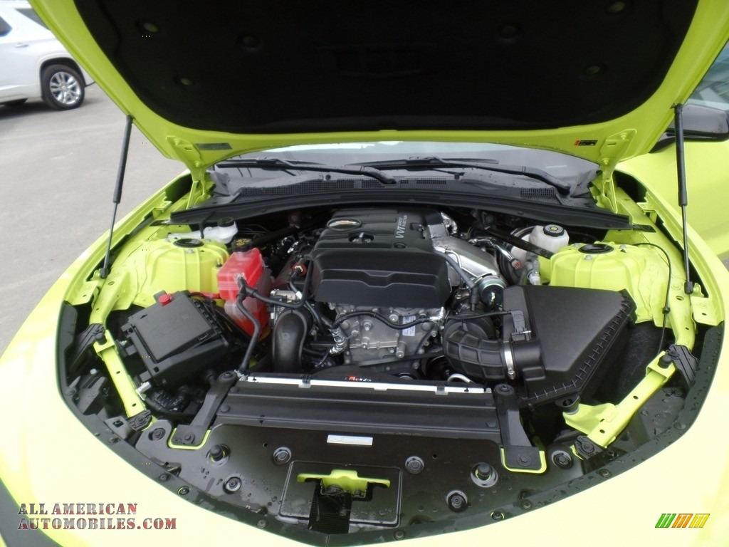2019 Camaro RS Coupe - Shock (Light Green) / Jet Black photo #12