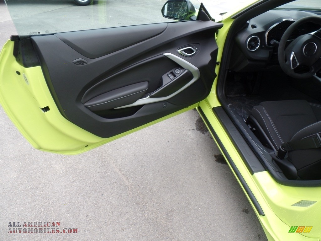 2019 Camaro RS Coupe - Shock (Light Green) / Jet Black photo #14