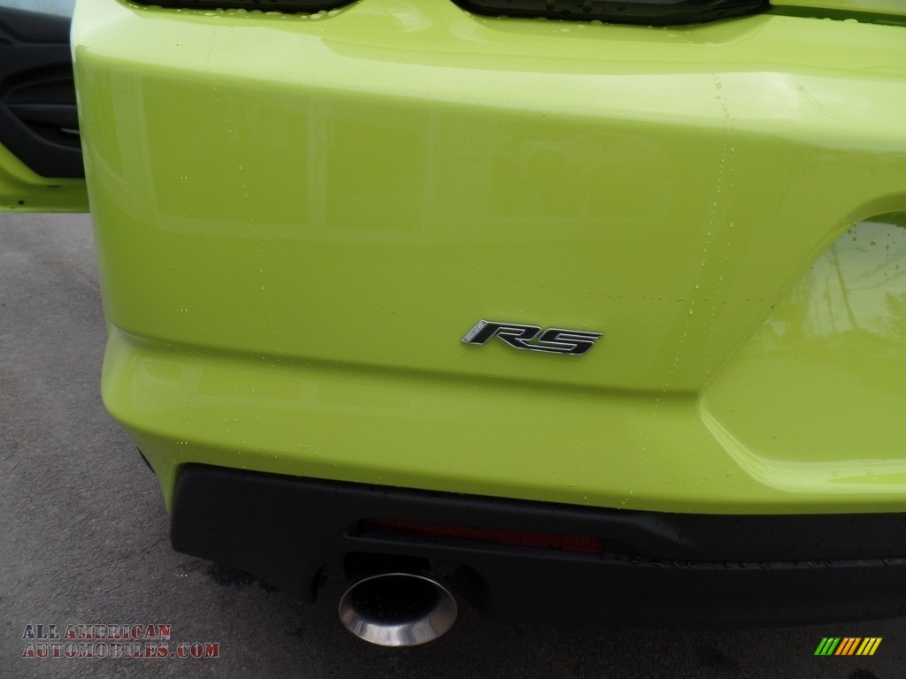 2019 Camaro RS Coupe - Shock (Light Green) / Jet Black photo #19
