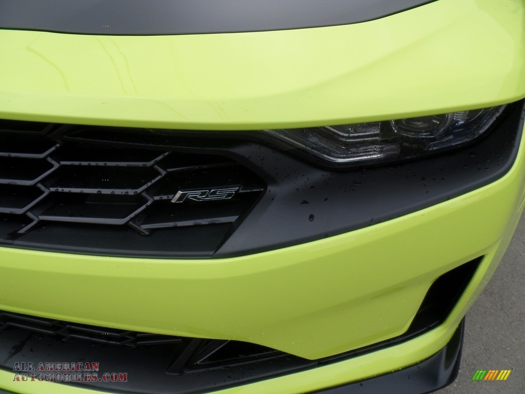2019 Camaro RS Coupe - Shock (Light Green) / Jet Black photo #21