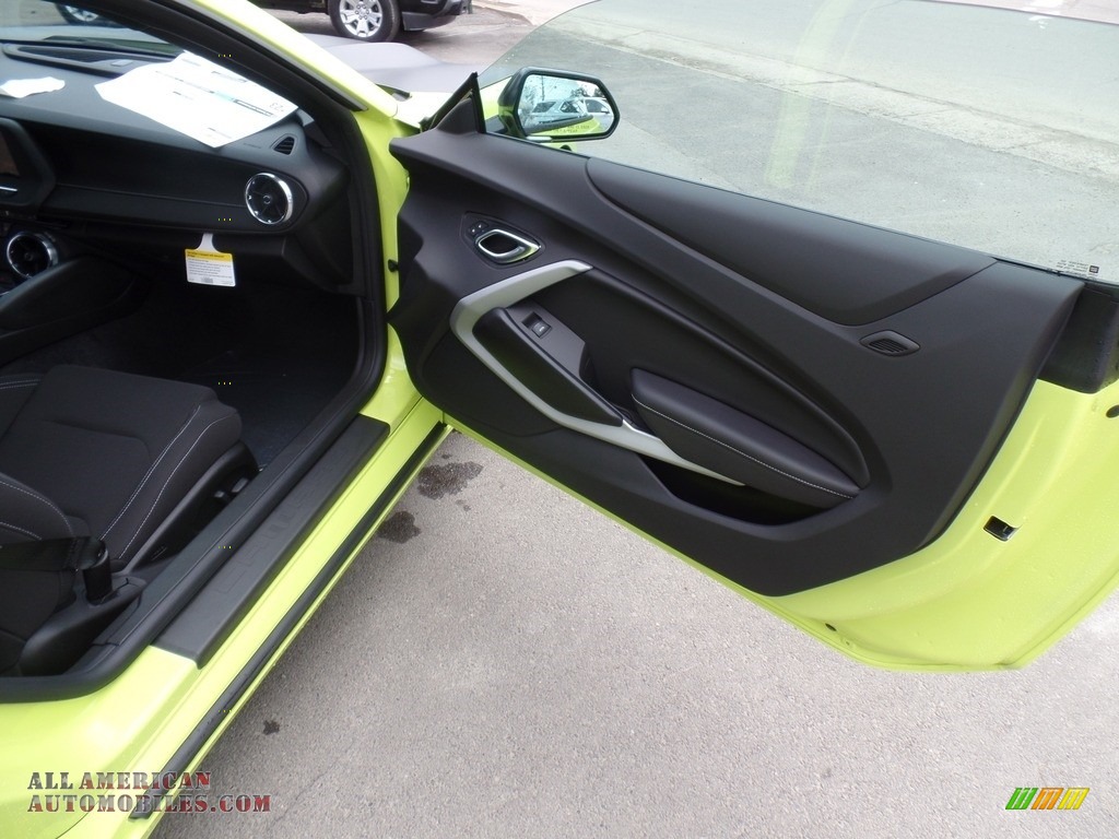 2019 Camaro RS Coupe - Shock (Light Green) / Jet Black photo #37