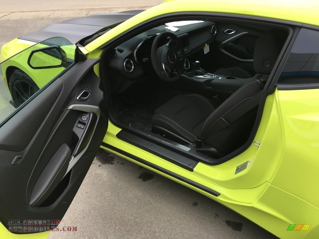 2019 Camaro RS Coupe - Shock (Light Green) / Jet Black photo #48