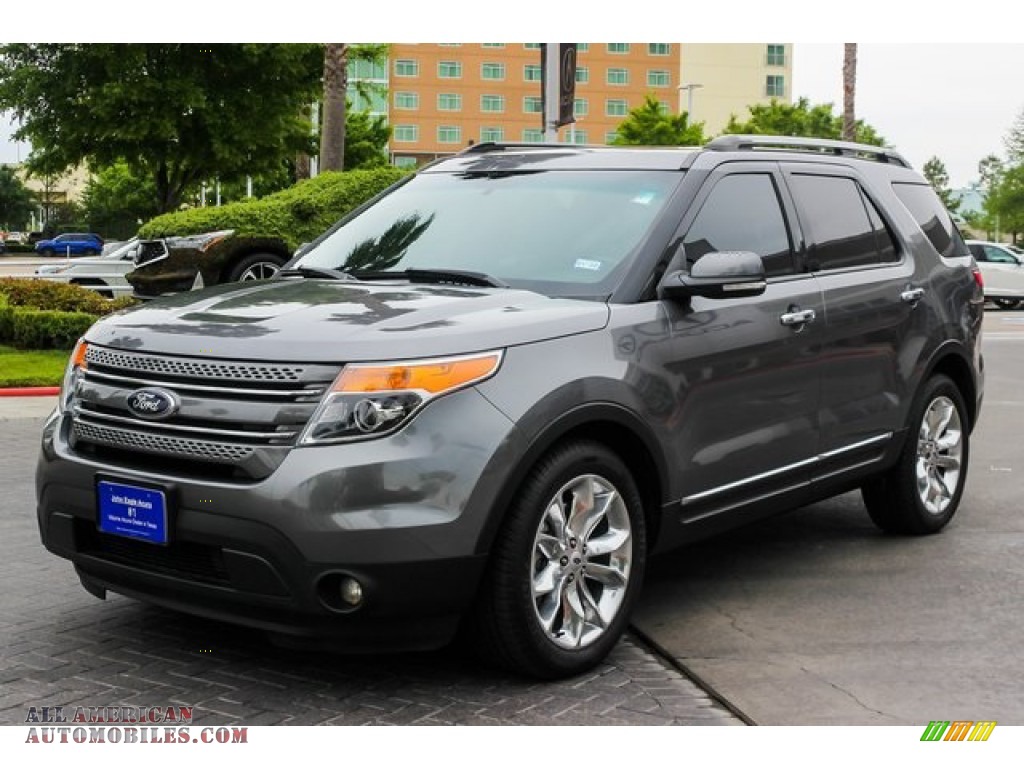 2014 Explorer Limited - Sterling Gray / Charcoal Black photo #3