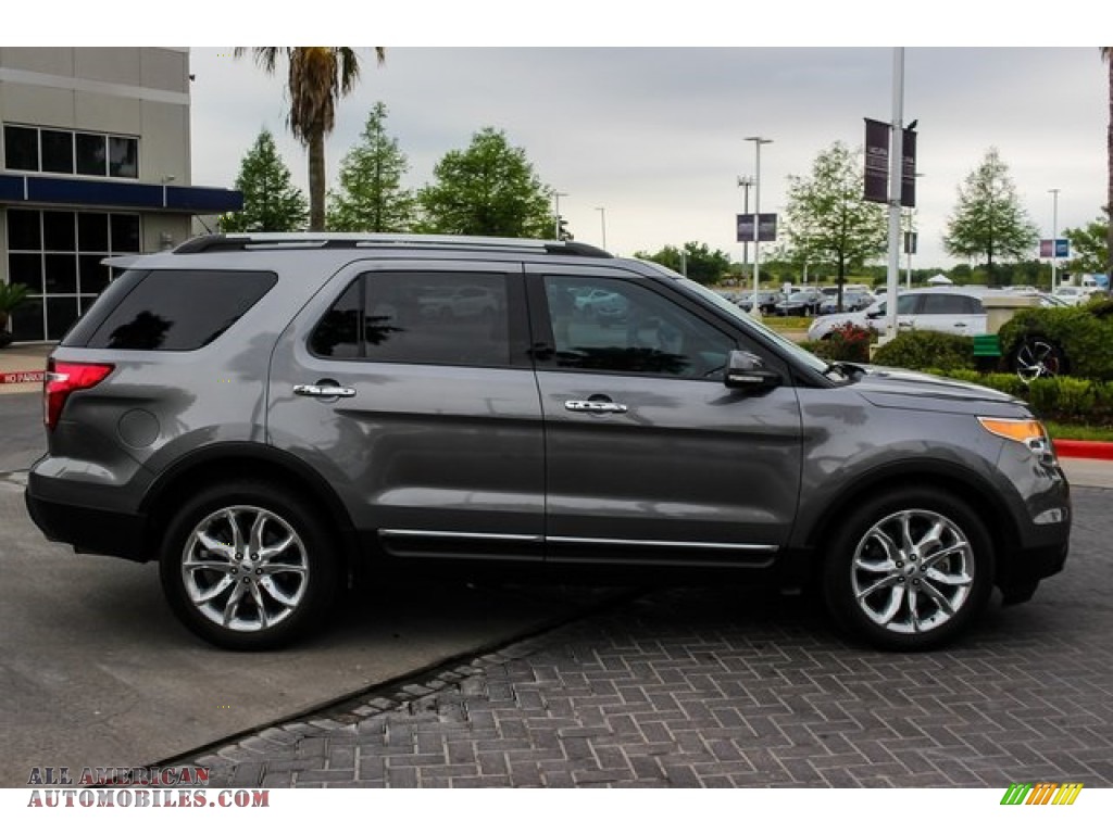 2014 Explorer Limited - Sterling Gray / Charcoal Black photo #8