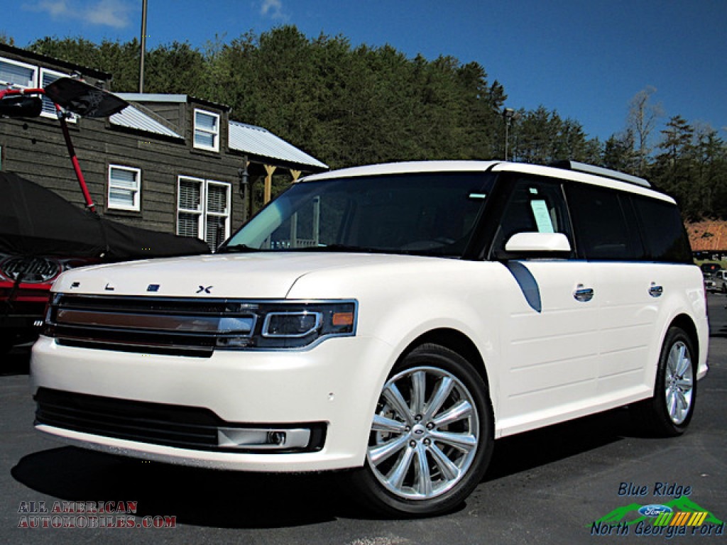 2014 Flex SEL AWD - White Platinum / Charcoal Black photo #1