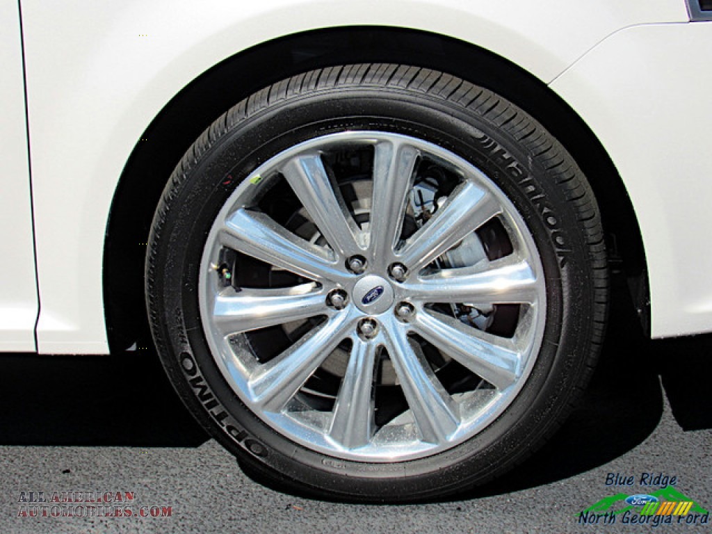 2014 Flex SEL AWD - White Platinum / Charcoal Black photo #9