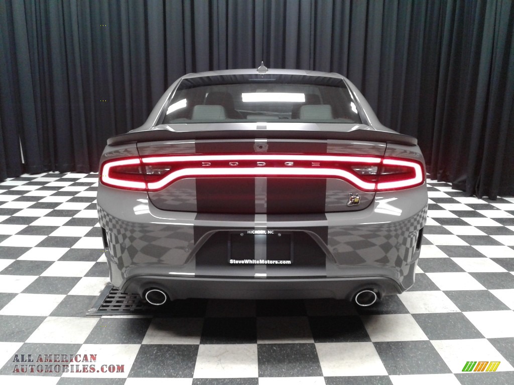 2019 Charger R/T Scat Pack - Destroyer Gray / Black photo #7