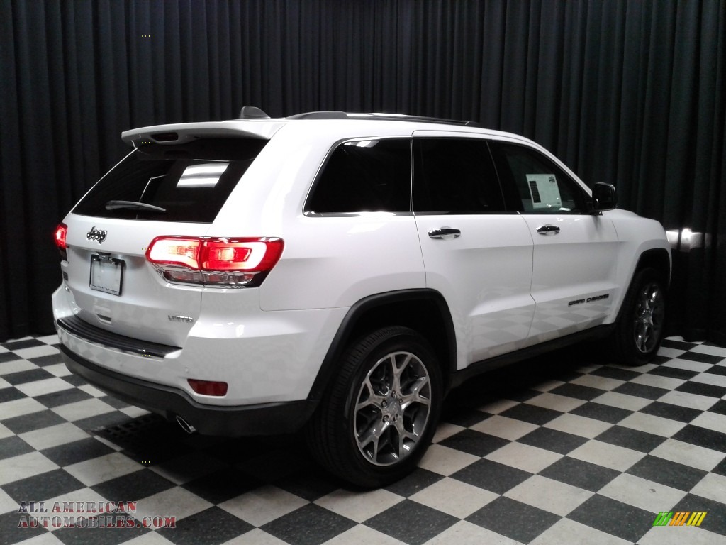2019 Grand Cherokee Limited 4x4 - Bright White / Light Frost Beige/Black photo #6