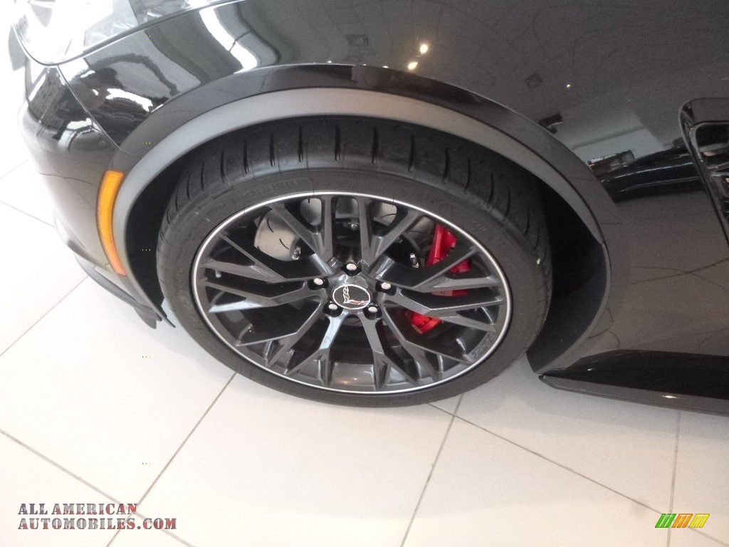 2019 Corvette Z06 Coupe - Black / Adrenaline Red photo #2