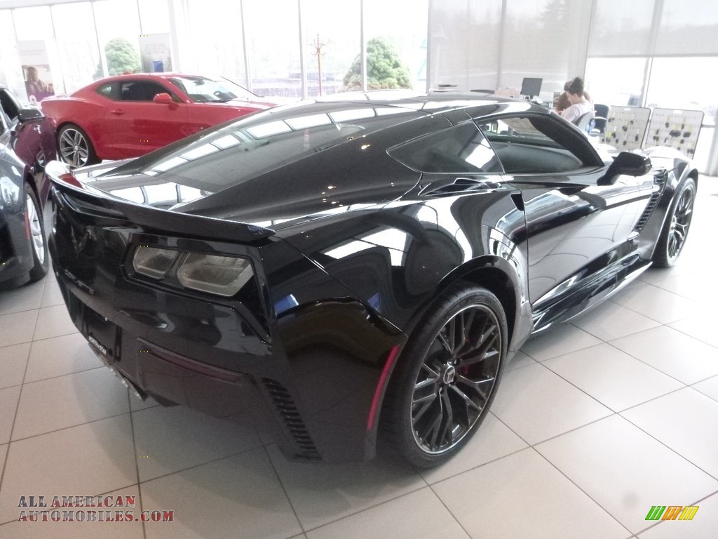 2019 Corvette Z06 Coupe - Black / Adrenaline Red photo #6