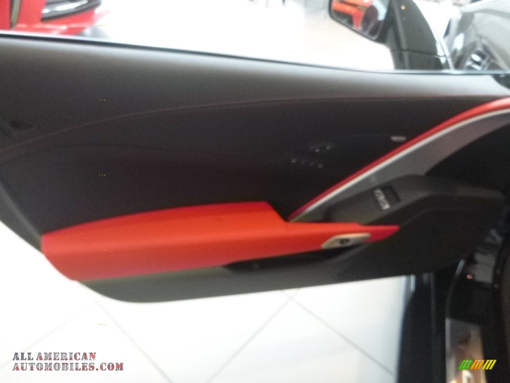 2019 Corvette Z06 Coupe - Black / Adrenaline Red photo #12