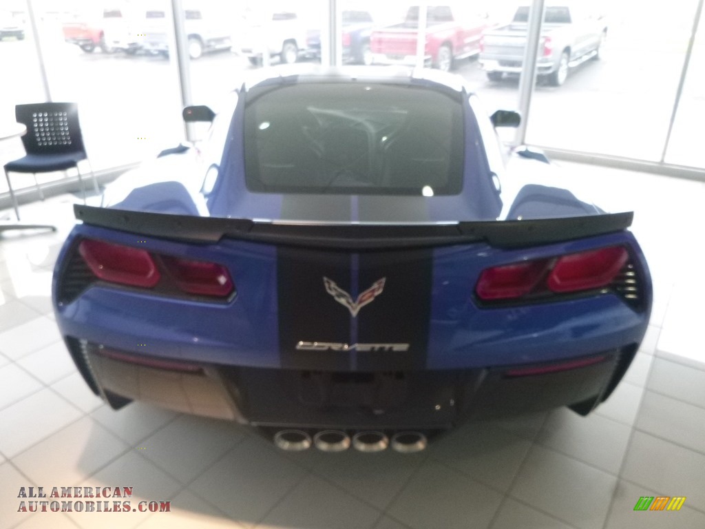 2019 Corvette Grand Sport Coupe - Elkhart Lake Blue Metallic / Black photo #5