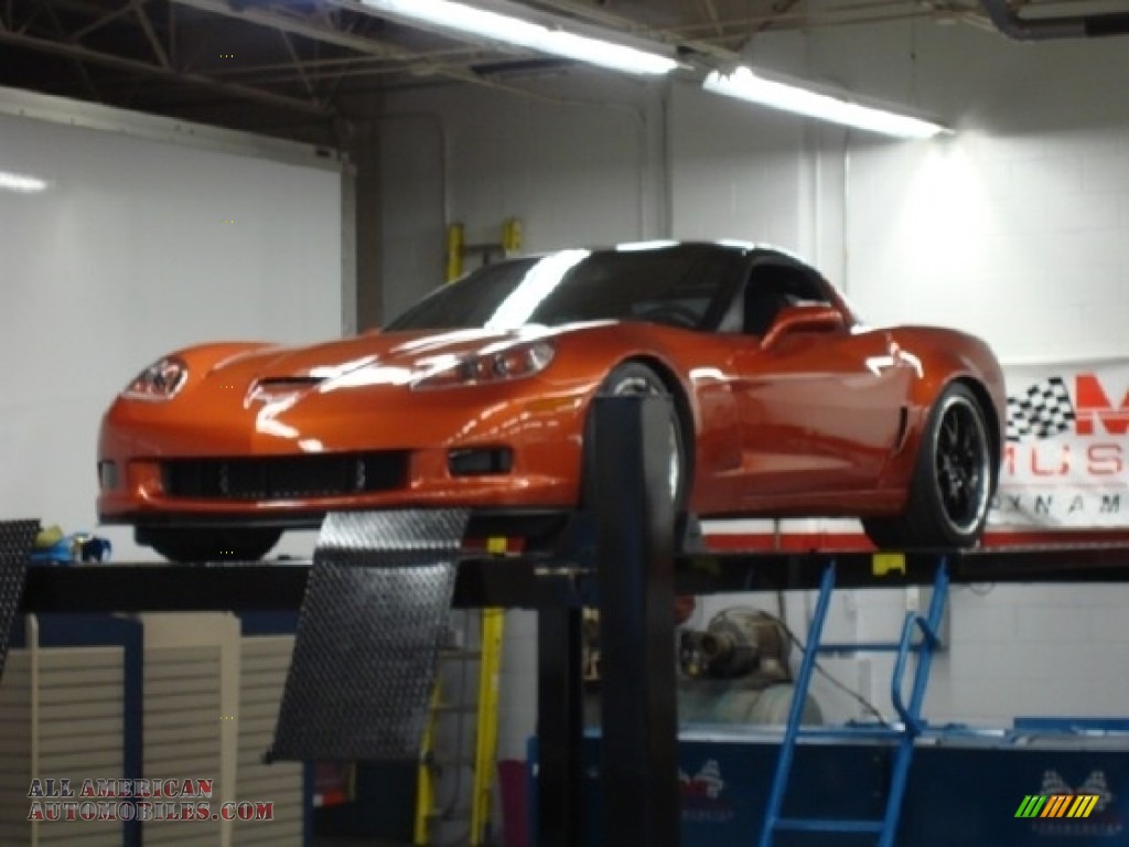 2005 Corvette Coupe - Daytona Sunset Orange Metallic / Ebony photo #6