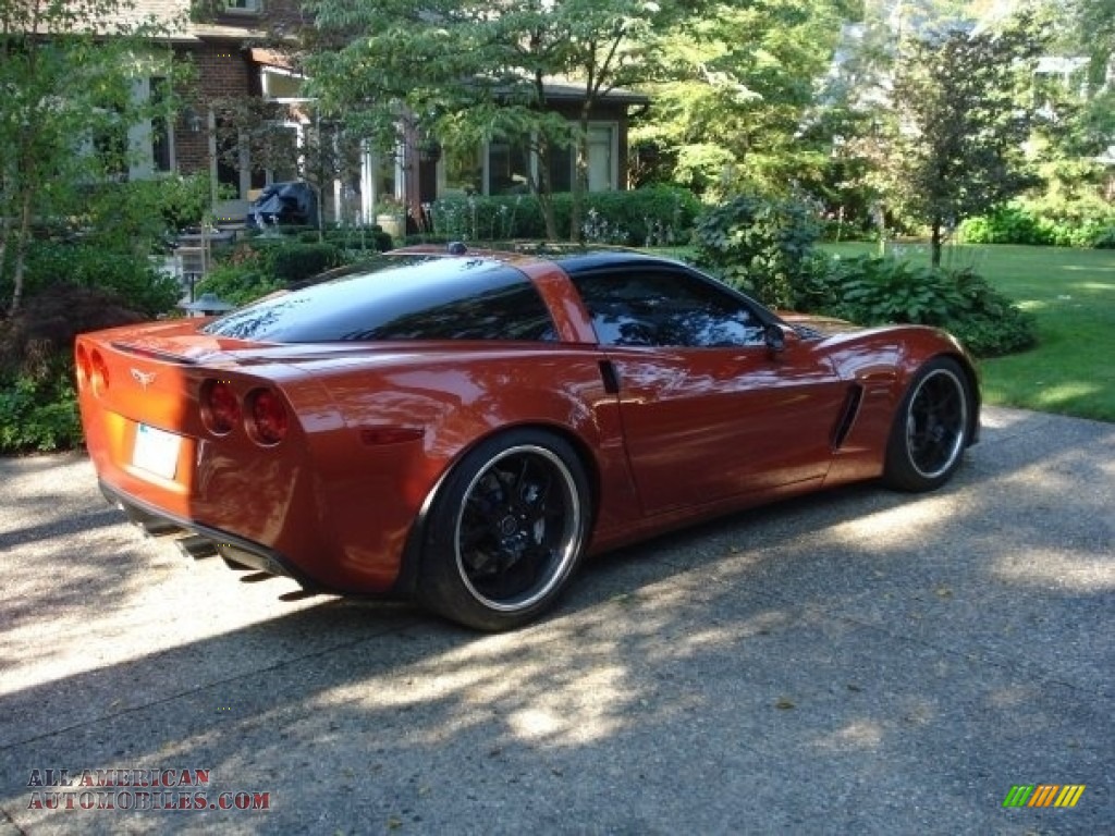 2005 Corvette Coupe - Daytona Sunset Orange Metallic / Ebony photo #8