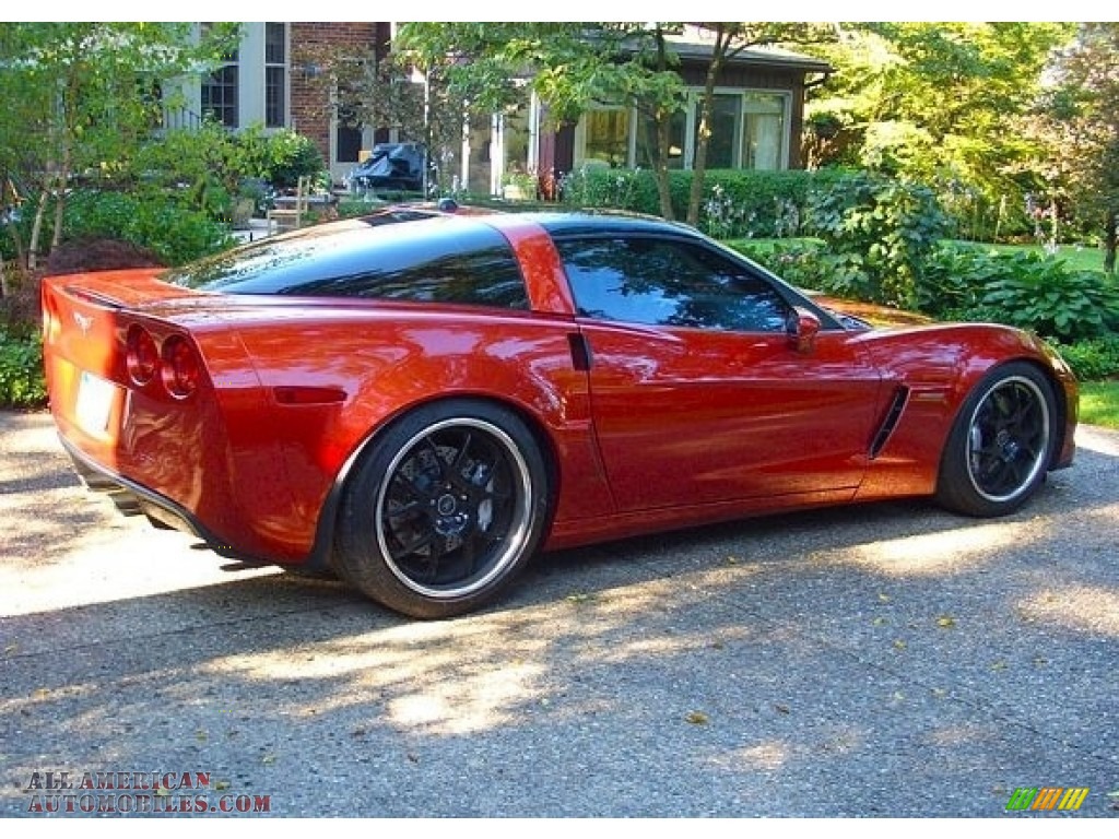 2005 Corvette Coupe - Daytona Sunset Orange Metallic / Ebony photo #9