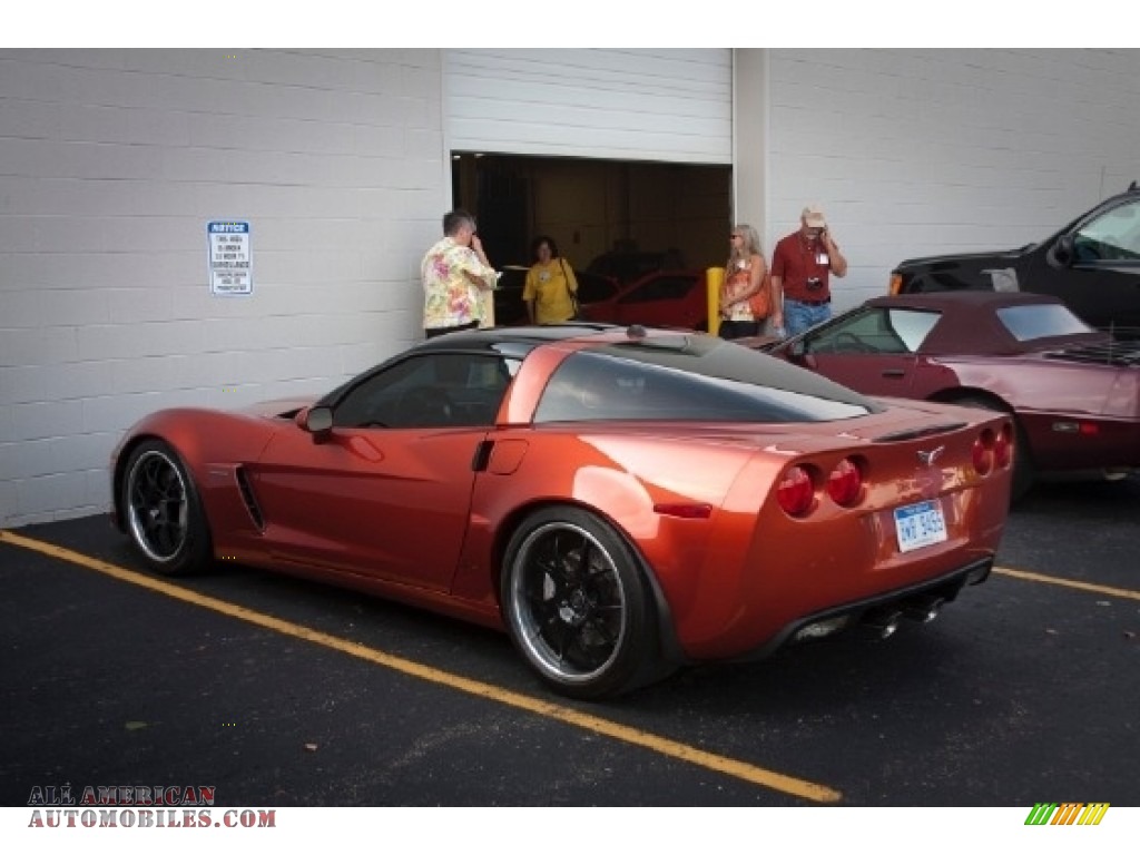 2005 Corvette Coupe - Daytona Sunset Orange Metallic / Ebony photo #10