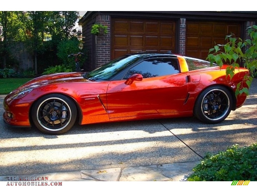 2005 Corvette Coupe - Daytona Sunset Orange Metallic / Ebony photo #11