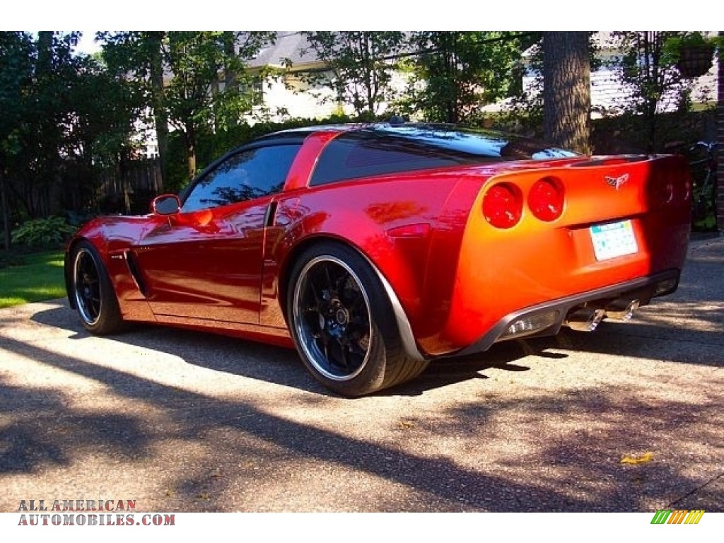 2005 Corvette Coupe - Daytona Sunset Orange Metallic / Ebony photo #12