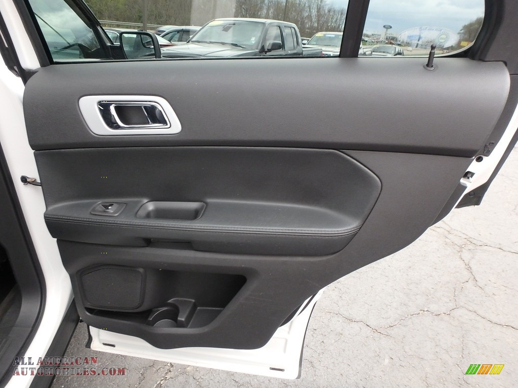 2012 Explorer XLT 4WD - White Platinum Tri-Coat / Charcoal Black photo #9