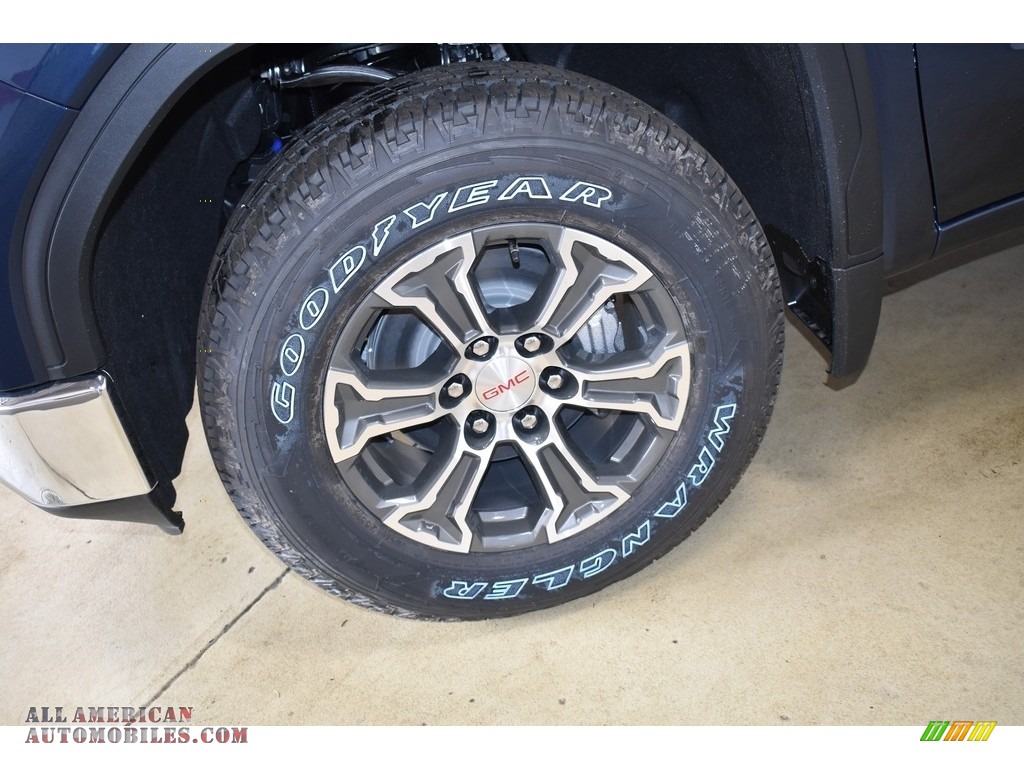 2019 Sierra 1500 SLE Double Cab 4WD - Pacific Blue Metallic / Jet Black photo #5