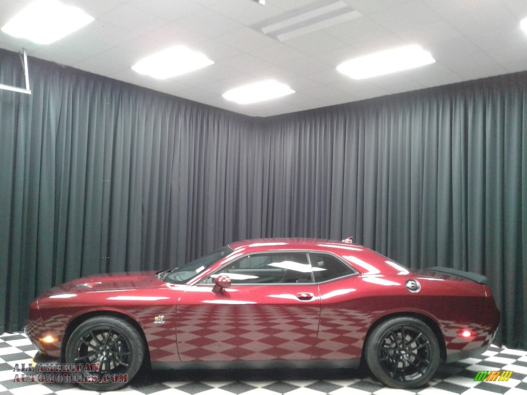 2019 Challenger R/T Scat Pack - Octane Red Pearl / Black photo #1