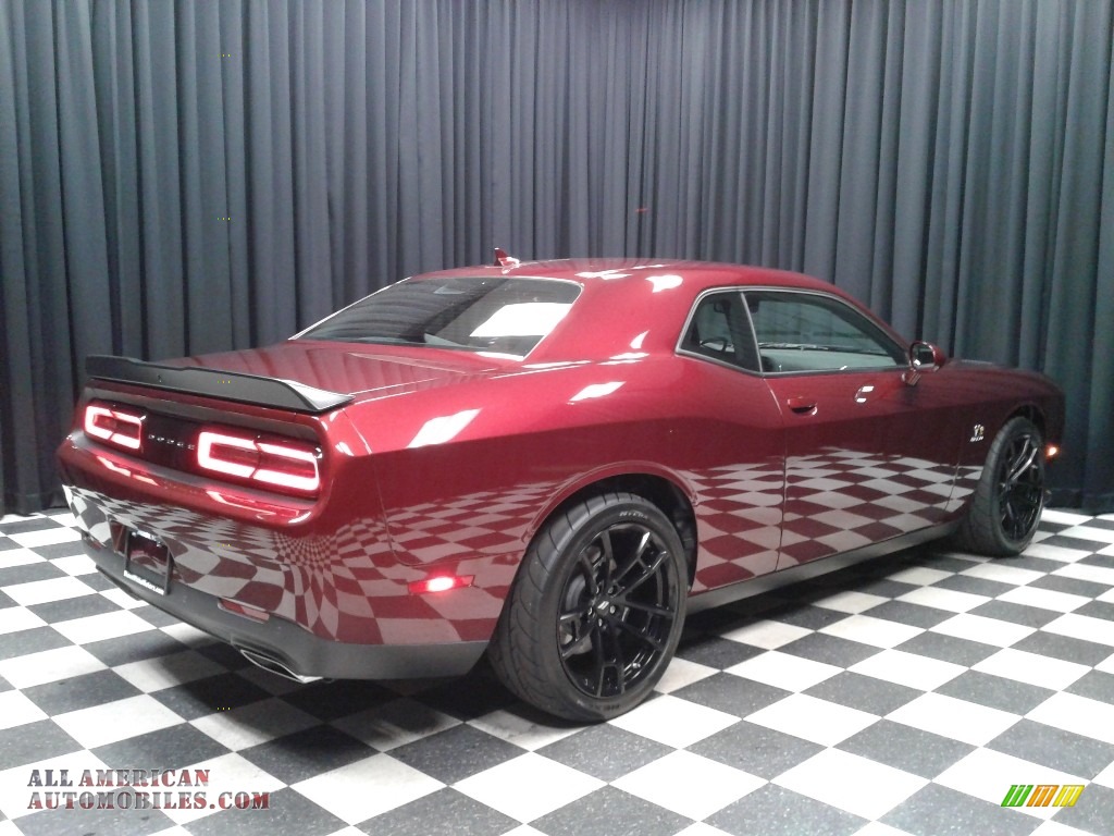 2019 Challenger R/T Scat Pack - Octane Red Pearl / Black photo #6