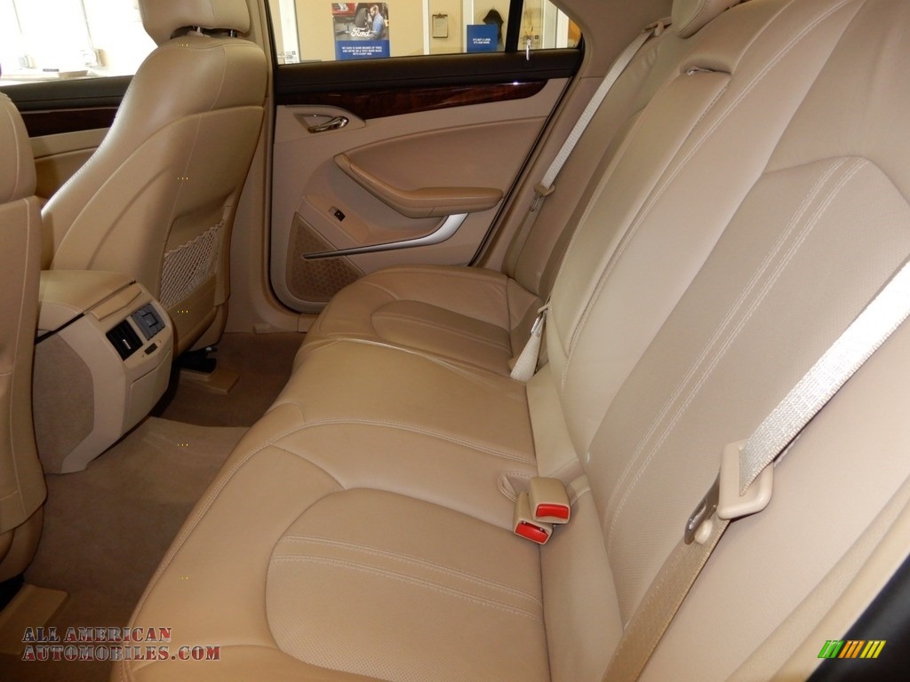 2010 CTS 4 3.0 AWD Sedan - Crystal Red Tintcoat / Cashmere/Cocoa photo #15