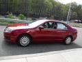Ford Fusion SE Red Candy Metallic photo #7