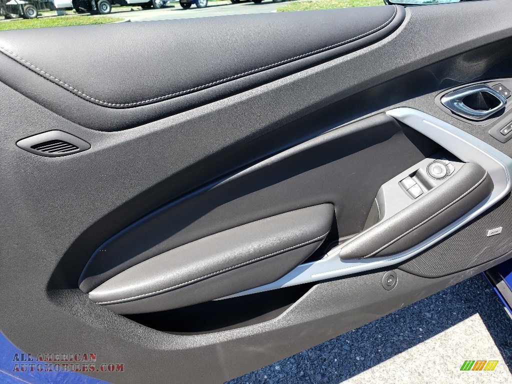 2019 Camaro LT Coupe - Riverside Blue Metallic / Jet Black photo #7
