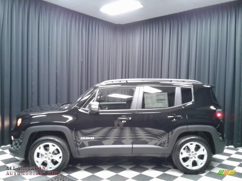 Black / Black Jeep Renegade Limited 4x4