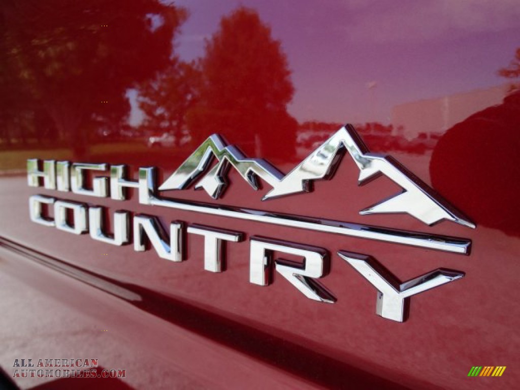 2019 Silverado 1500 High Country Crew Cab 4WD - Cajun Red Tintcoat / Jet Black photo #12