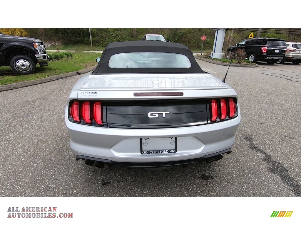 2019 Mustang GT Premium Convertible - Ingot Silver / Ebony photo #6