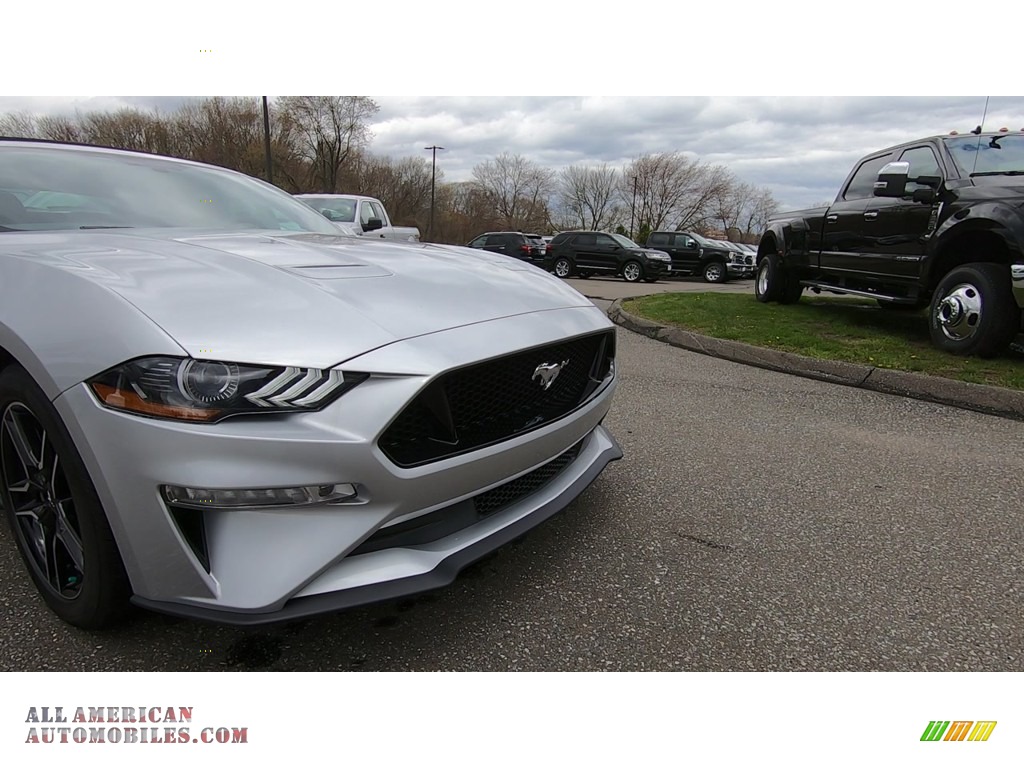 2019 Mustang GT Premium Convertible - Ingot Silver / Ebony photo #26