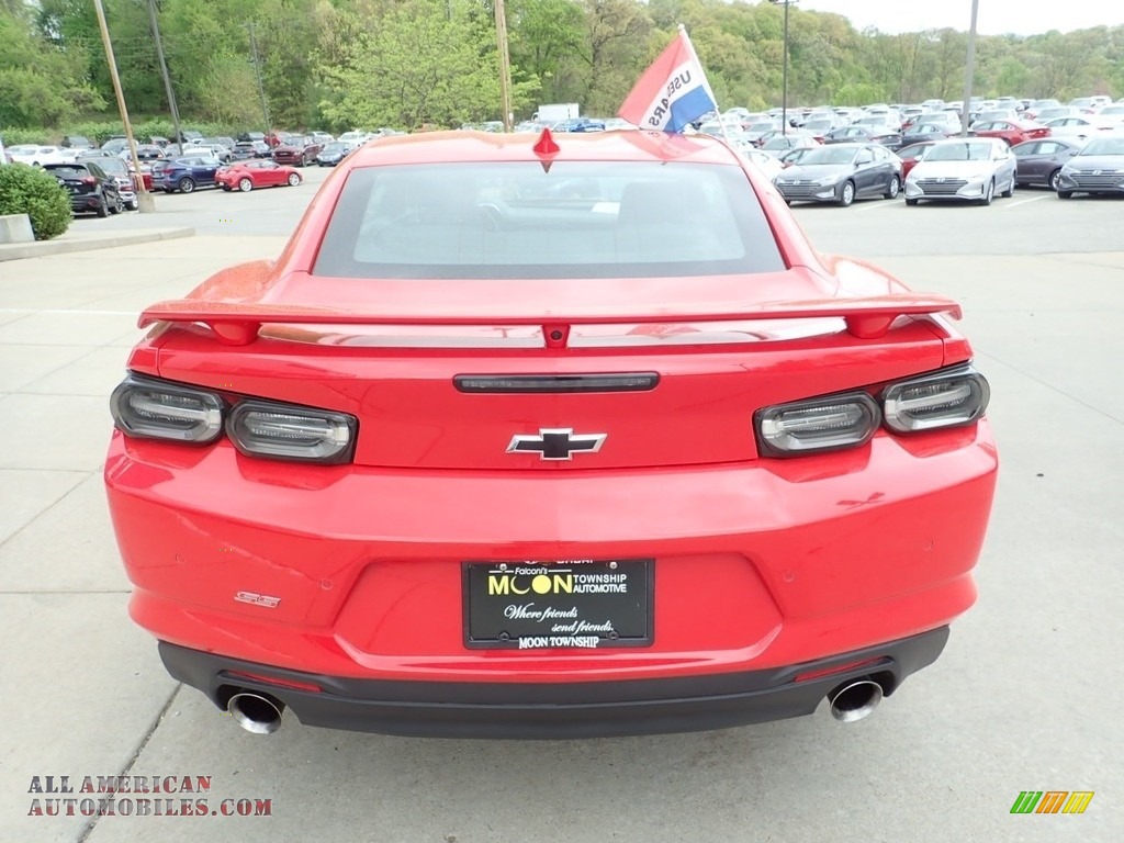 2019 Camaro SS Coupe - Red Hot / Jet Black photo #3
